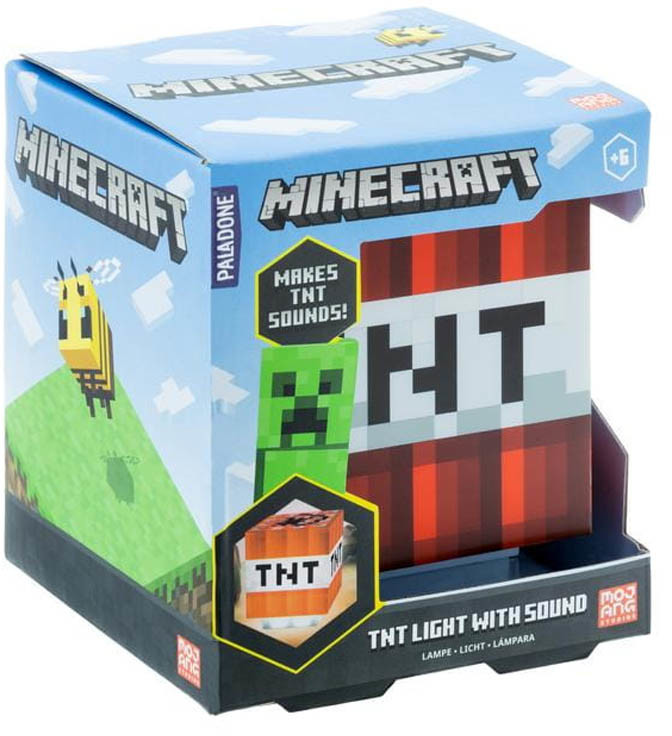 Paladone Gadżet Lampka Wydająca Dźwięk TNT Minecraft Warszawa