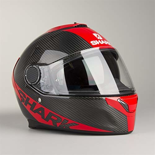 Shark Kask motocyklowy Hark Spartan Carbon Skin, czarny/czerwony, rozmiar S 2267_24823