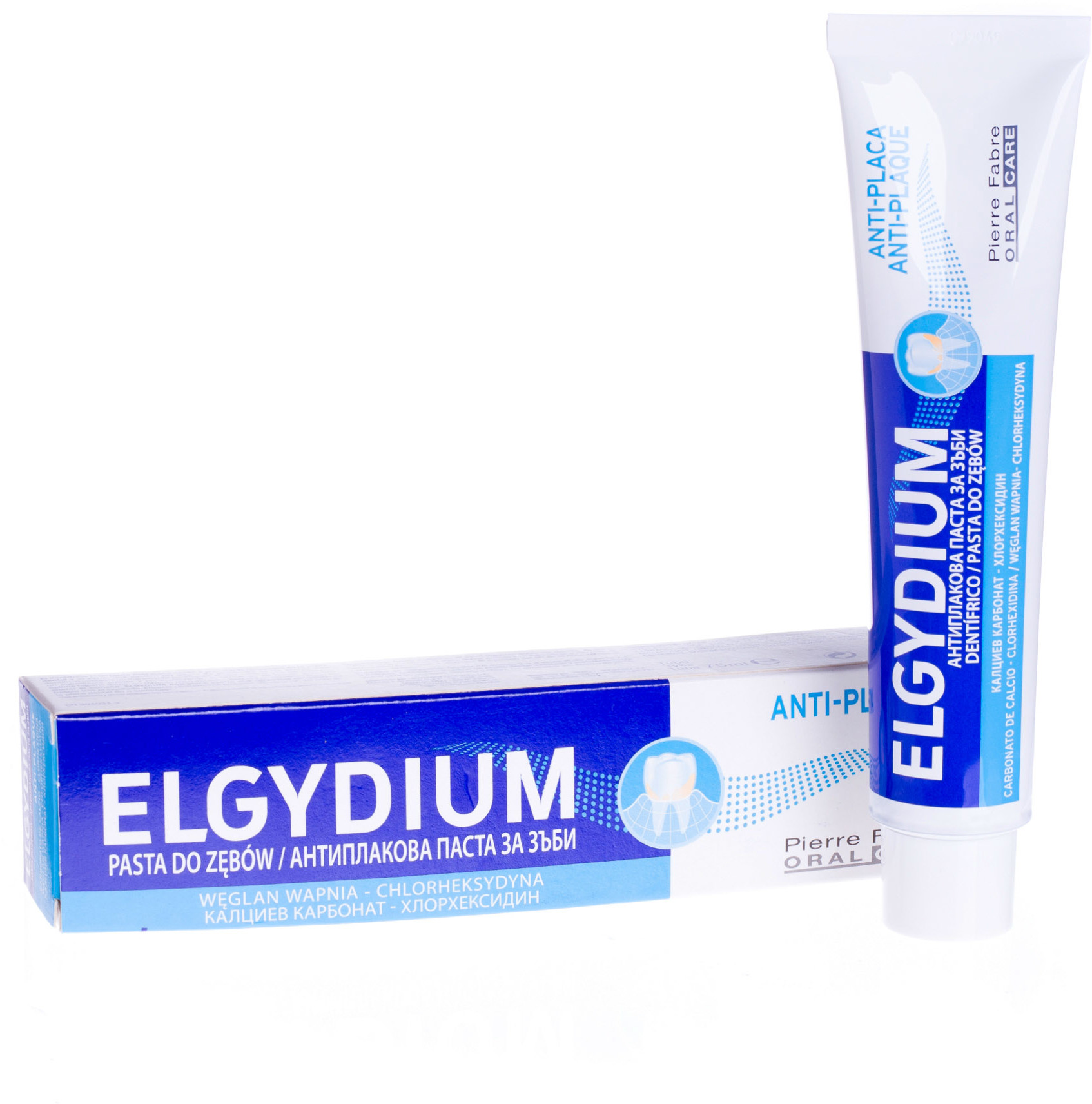 Pierre Fabre Pasta do zębów elgydium anti-plaque antybakteryjna 75 ml