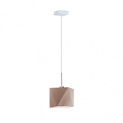 Regulowana lampa wisząca na stalowym stelażu - D7-K29