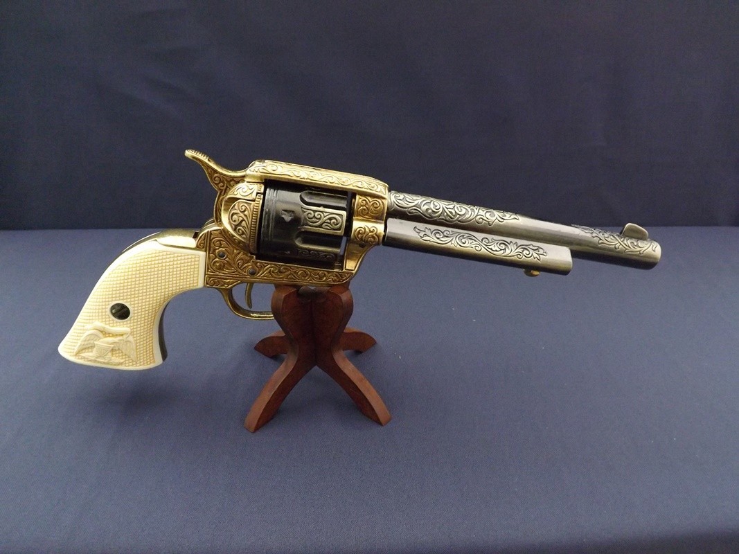 Denix SA REPLIKA REWOLWER KAWALERYJSKI S.COLT NA STOJAKU MODEL B-1281+800 B-1281+800