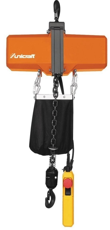 Vidaxl 322 Elektryczna łańcuchowa hakowa Unicraft udźwig 500 kg wysokość podnoszenia 3 m) 32276361 76361-uniw