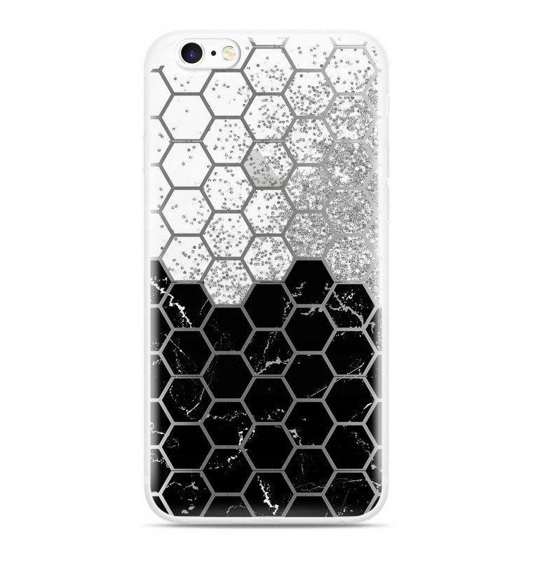Etui Nadruk Lg G5 Plaster Miodu 001 Brokat Srebr