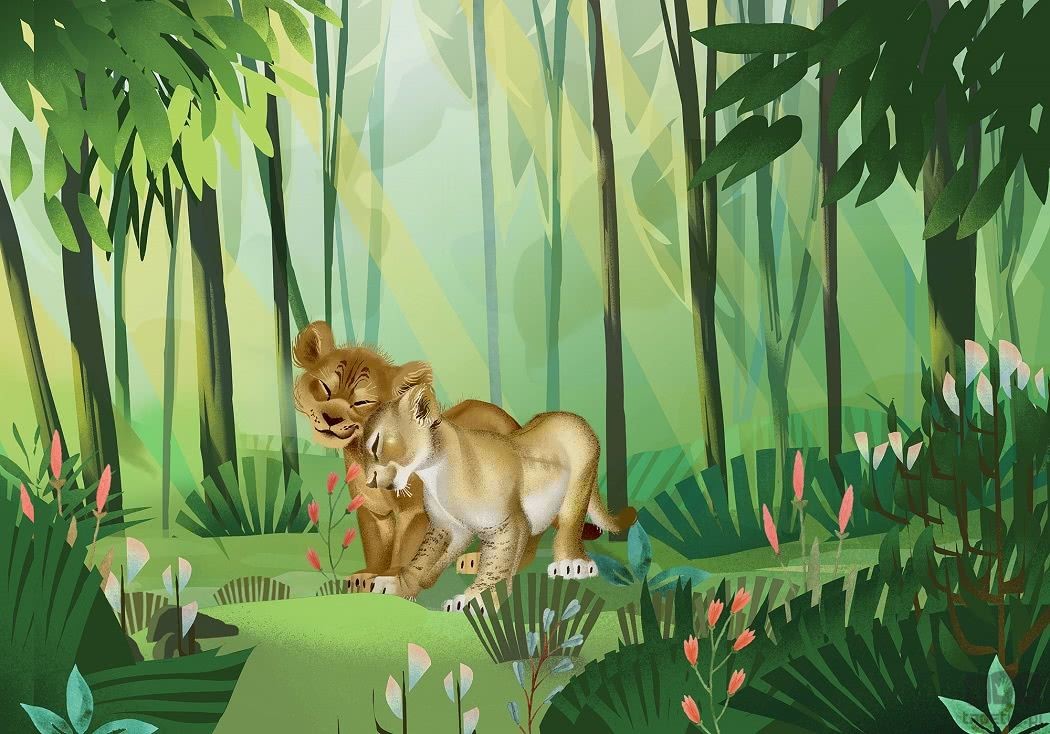 Komar Fototapeta Lion King Love DX8-029 DX8-029