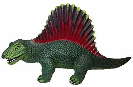Bullyland 61316 figurka mini dinozaur dimetrion, ok. 4,5 cm, starannie ręcznie malowana figurka, bez PCW, wspaniały prezent dla chłopców i dziewczynek do fantazyjnej zabawy 61316
