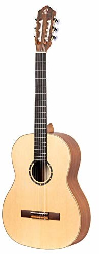 Ortega Guitars Family Series 4/4 gitara koncertowa 6-strunowa wąska szyjka Lefty - natura w zestawie torba (R121SN-L) R121SN-L