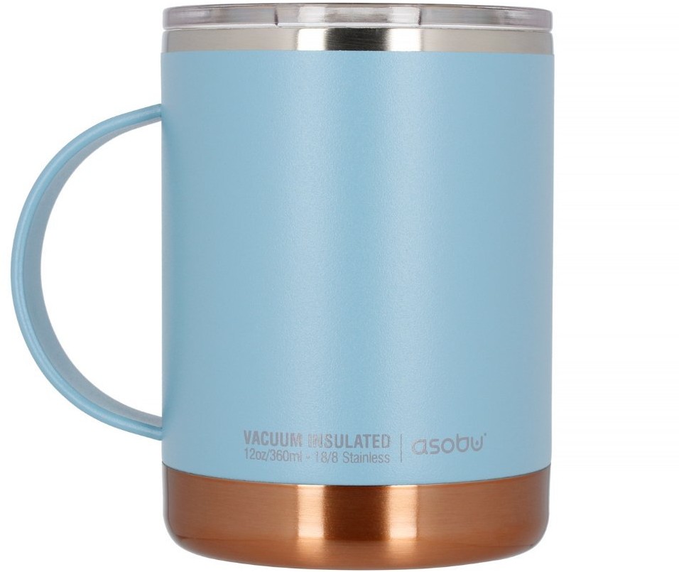 ASOBU Kubek termiczny ASOBU Ultimate Coffee Mug Baby Blue 360ml 91.09 AUBB360