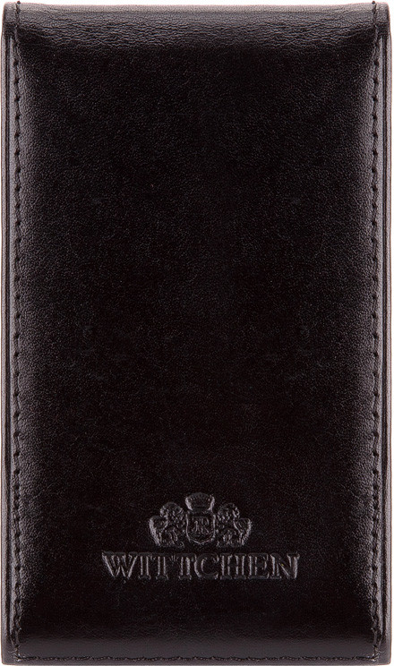 Wittchen Etui na wizytówki ze skóry twarde 21-2-240-1