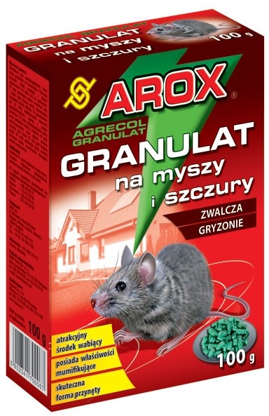 Arox Arox granulat na myszy i szczury 100g
