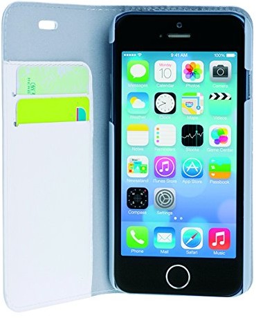 Phonix Öko-LEDER-książkowy etui do Apple iPhone 6 Biały 8018435244212