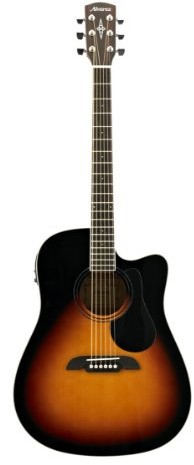 ALVAREZ 310224 RD26CESB Dreadnought gitara elektryczna/cutaway 310224
