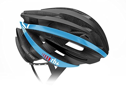 R H Kask rowerowy dla dorosłych Zero RH + ZY Fiber Carbon, czarny EHX6061 07