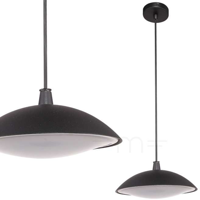 Фото - Прожектор / світильник Italux PIOMBINO 6694/BK-9 Lampa wisząca zewnętrzna 1x12W/LED 3000K 