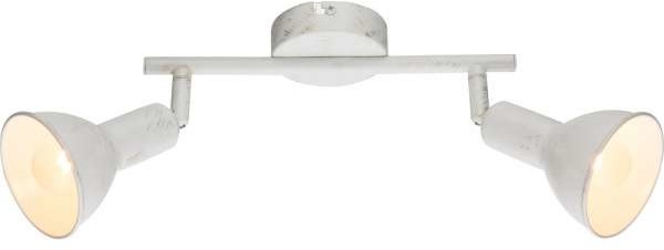 Globo Lighting Plafon LAMPA sufitowa CALDERA 54648-2 ścienna OPRAWA listwa reflektorki namus białe 54648-2