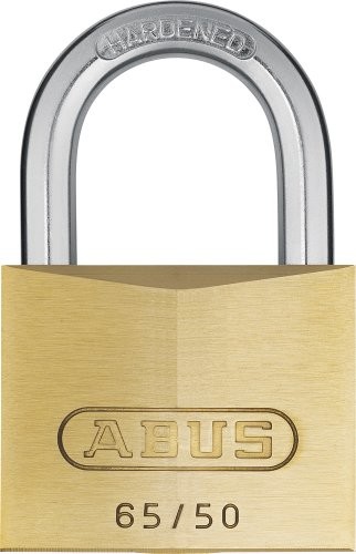 Abus ABUS  65/50 50 MM z mosiądzu z kłódką jednakowe zamknięcia 6504  abuka12003 12003