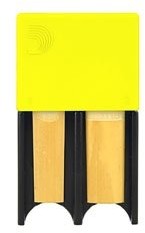 Rico D'ADDARIO Reed Guard do 4 saksofonów tenorowych/baritonowych, płatków klarnetowych, blister z 1 sztuką, żółty DRGRD4TBYL