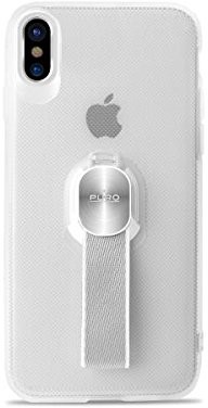 Puro PURO ipcxmagstraptr na magnes Strap etui ochronne do Apple iPhone X Przezroczyste IPCXMAGSTRAPTR