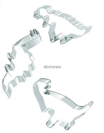 Stalmann METALOWE FOREMKI WYKRAWACZE DINOZAURY 3 szt