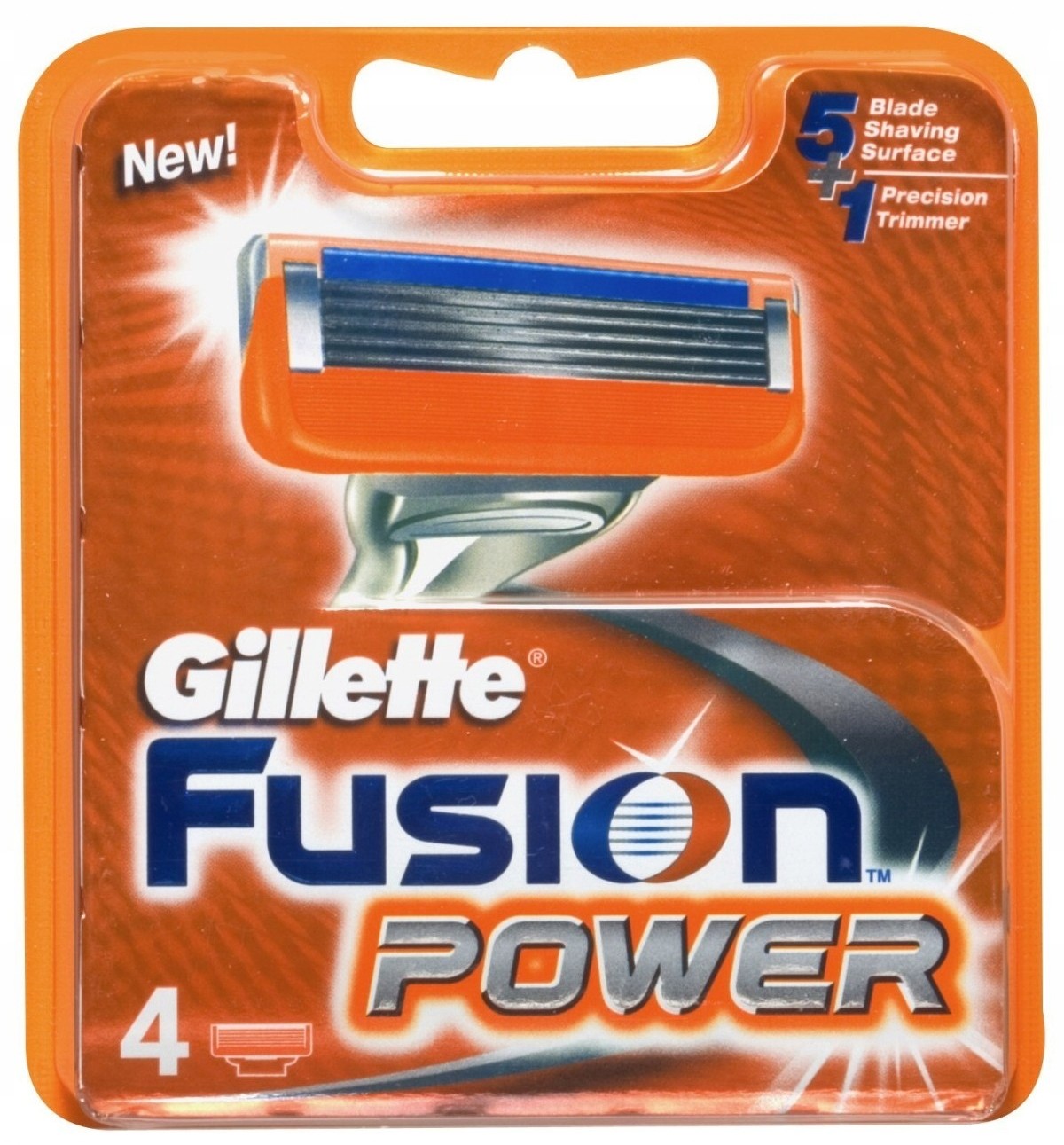 Gillette Fusion Power Ostrza Do Maszynek 4 Sztuki