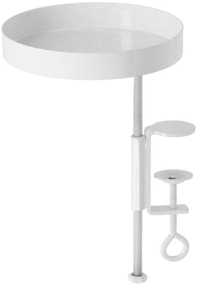 Kwietnik na parapet śr.14 cm biały loftowy