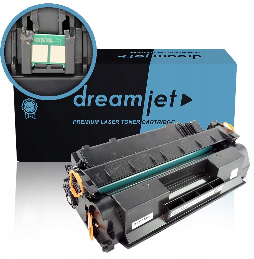 Toner do Hp 80a CF280A Pro 400 M401 M425 Nowy Chip