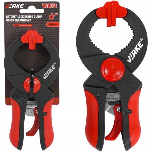 VERKE ŚCISK STOLARSKI SPRĘŻYNOWY ZAPADKOWY 150mm VERKE V86571