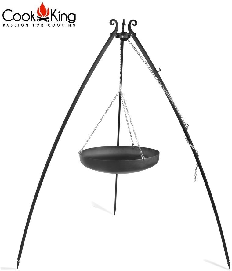Cook King Wok na trójnogu 60cm