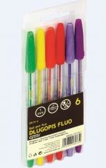 Grand Długopis fluo 6 kolorów