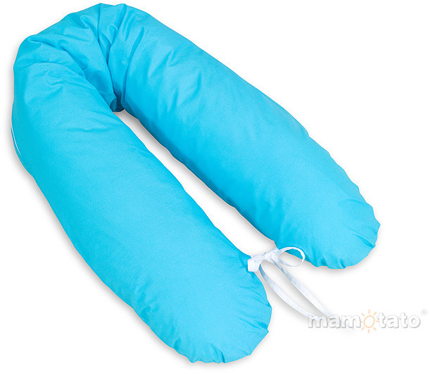 Mamo-Tato Poduszka dla kobiet w ciąży Niebieski