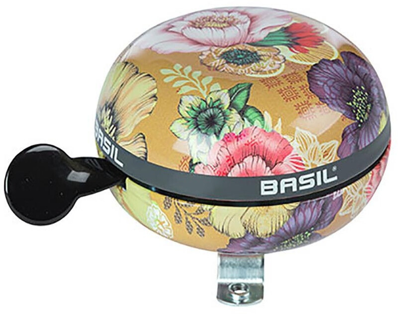 Basil Basil Bloom Field Big Bicycle Bell, żółty/kolorowy  2022 Dzwonki 50537