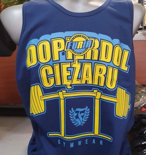 Furia Tank Top Dop***dol Ciężaru Furia