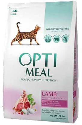 Opti Meal Lamb Sensitive Adult Cat 4 kg