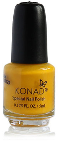 Konad Lakier do wzorków KONAD - żółty - 5 ml