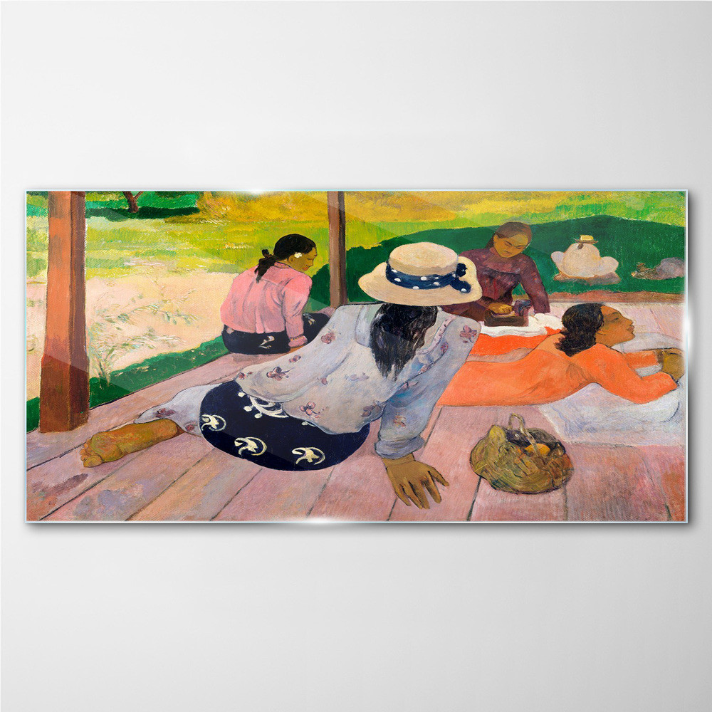 PL Coloray Obraz na Szkle Siesta Tahiti Paul Gauguin 120x60cm