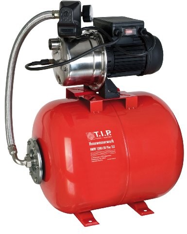 T.I.P. 31311 domowa instalacja hydroforowa 1300/50 Plus TLS z zabezpieczeniem przed suchym przebiegiem i zbiornikiem 50 litrów