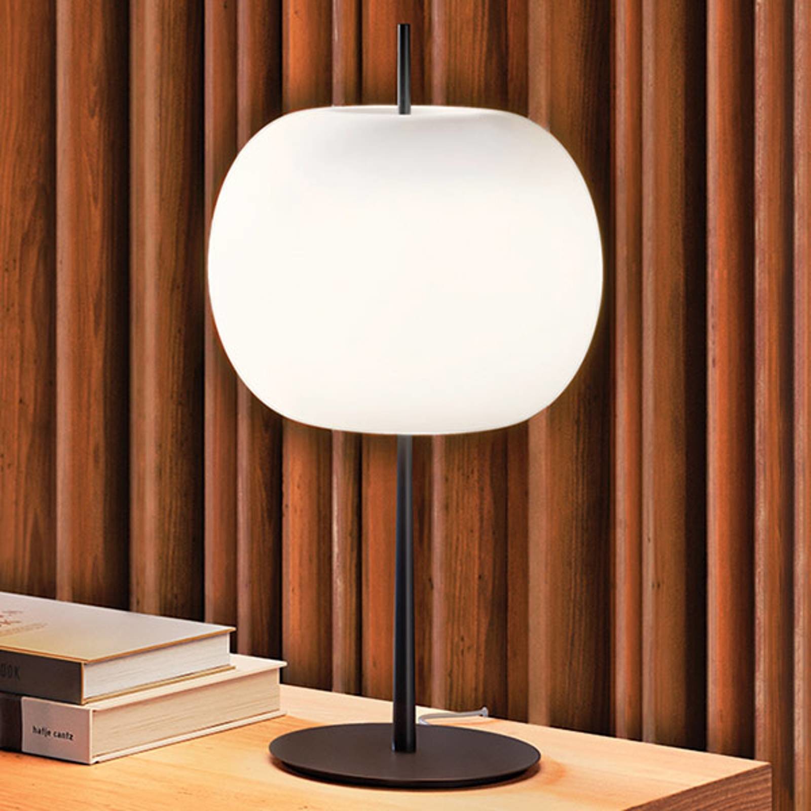 Kundalini Kundalini Kushi XL lampa stołowa czarna/biała
