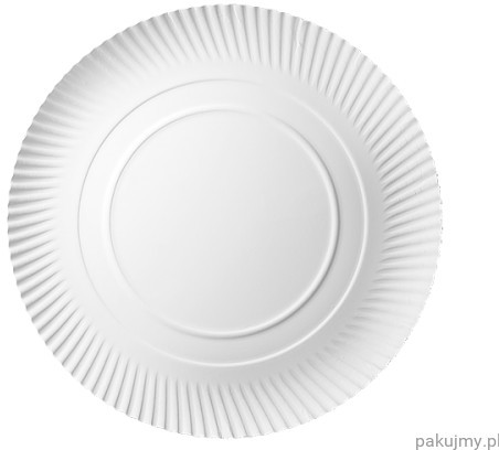 abc-pak Talerz papierowy biały 32cm 100 szt. 7510232
