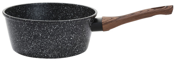 SSW Berlin Rondel Aluminiowy Crispy Natura Wood Czarny 1,1 L Wh