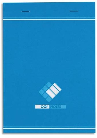 Oxford Office Bloc Bureau Hamelin 60 grammes format 10,5 x 14,8 cm agrafé rglure 5 X 5 34  12  04 100104419