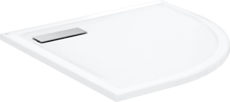 Ideal Standard Ultra Flat New Brodzik półokrągły 80x80 cm biały połysk T449101
