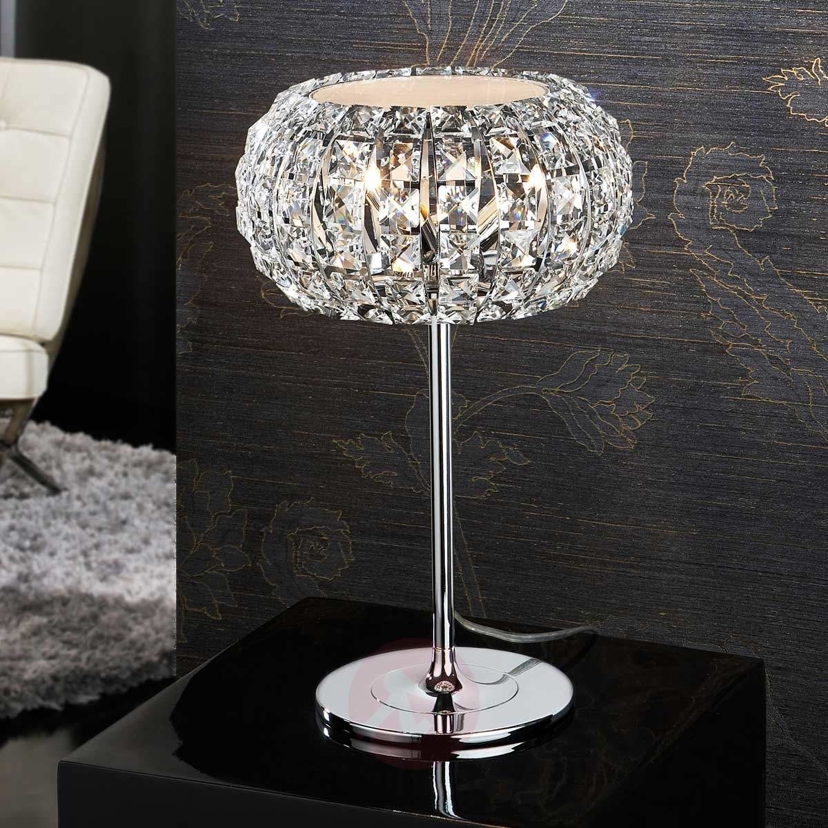 SCHULLER Lampa stołowa DIAMOND z kryształkami 24