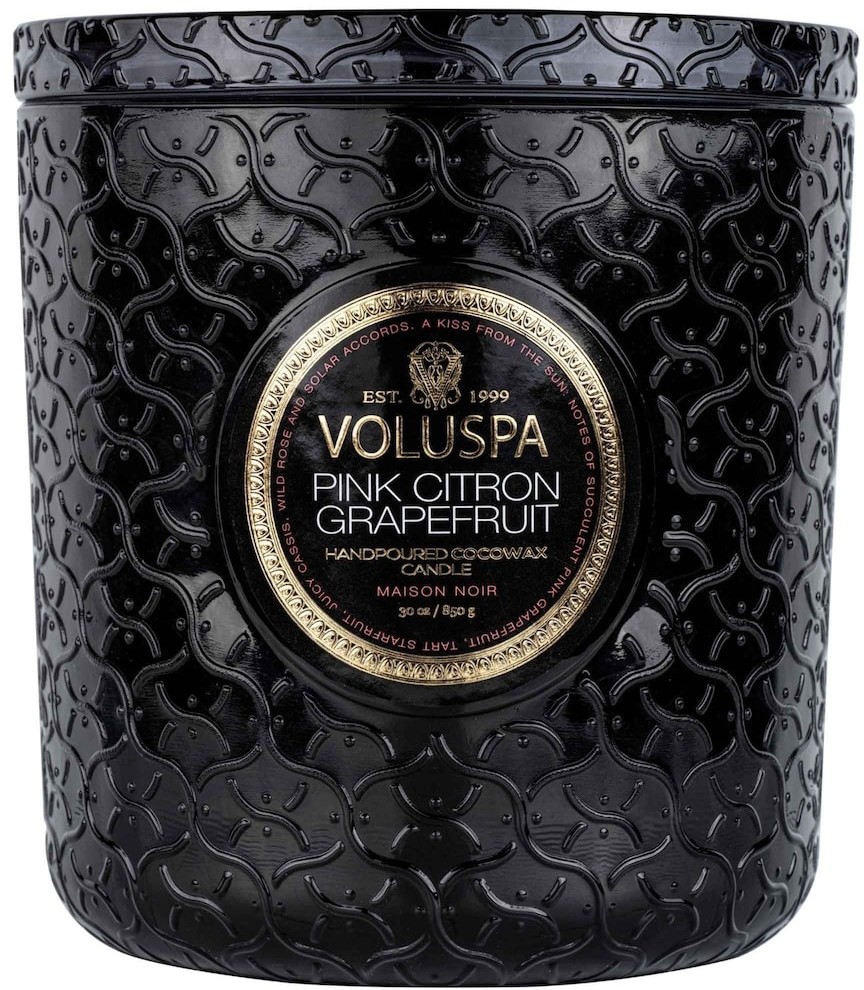 VOLUSPA VOLUSPA Maison Noir Luxe Candle Pink Citron Grapefruit