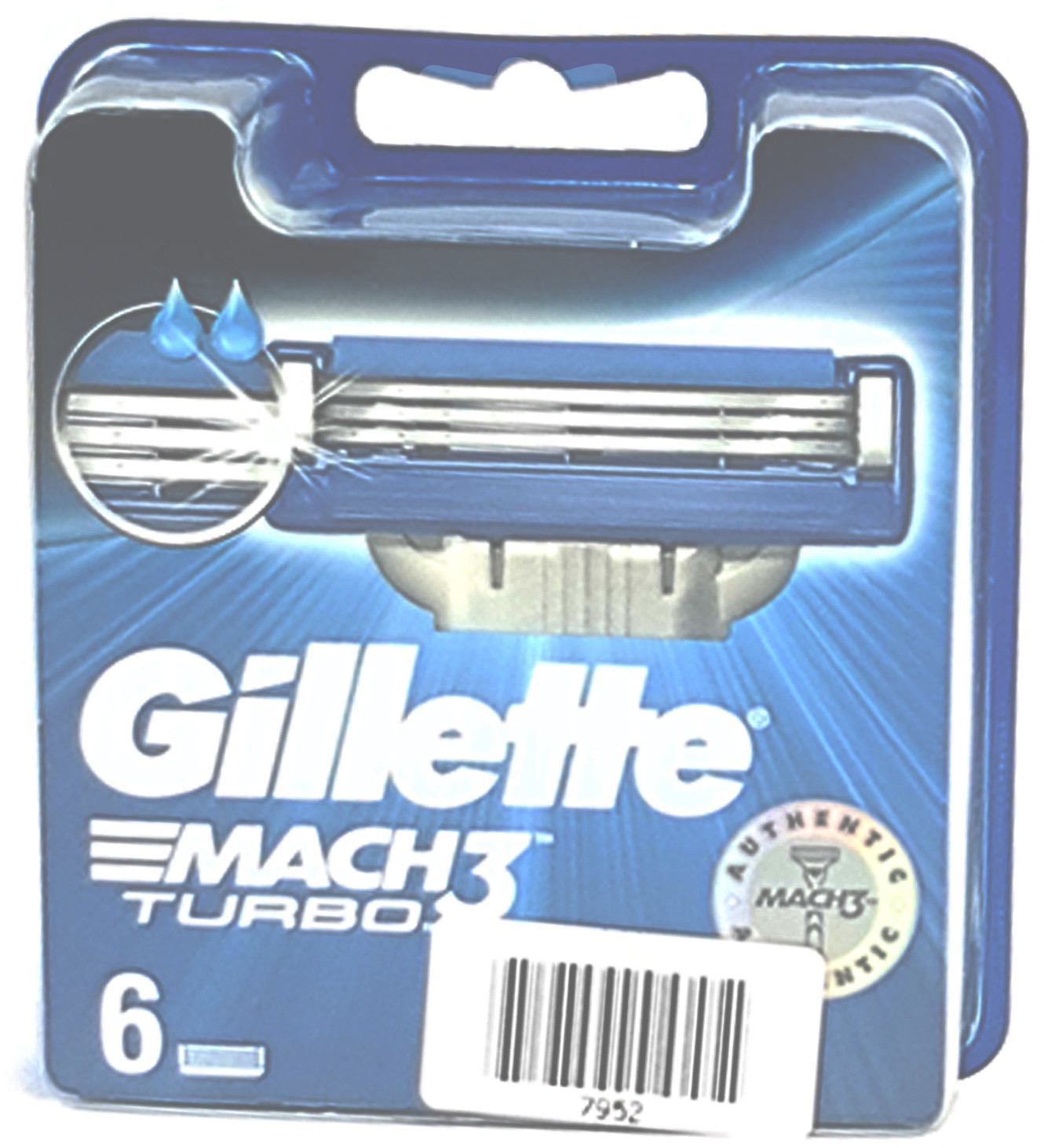 Gillette 6x Mach3 Turbo Ostrza maszynki do golenia
