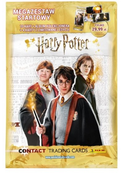 Panini Harry Potter Mega Zestaw Startowy Album Kolekcjonera 09643