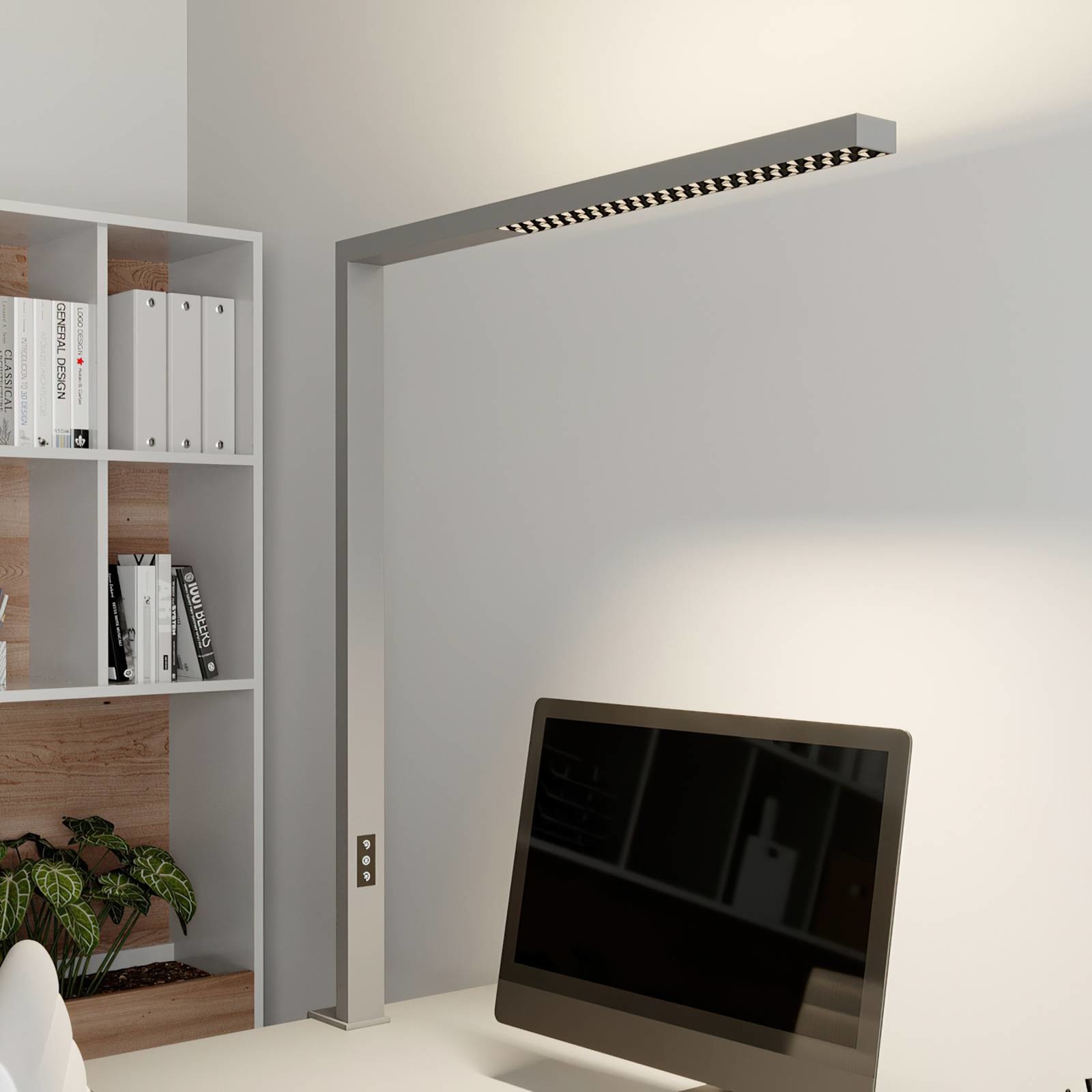 ARCCHIO Arcchio Jolinda lampa z klipsem LED, srebrna