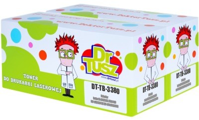 DrTusz Tonery Zamienniki TN-3380 do Brother TN-3380) Czarne) dwupak)|
