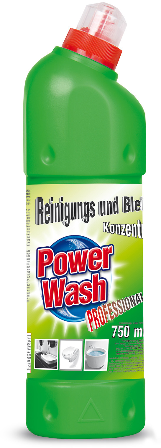 Power Wash Niemiecki żel Wc toalet zielony 750ml
