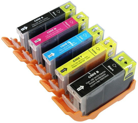Canon Canon CLI-8 Bk, C,M,Y + PGI-5Bk multipack tusz zamiennik