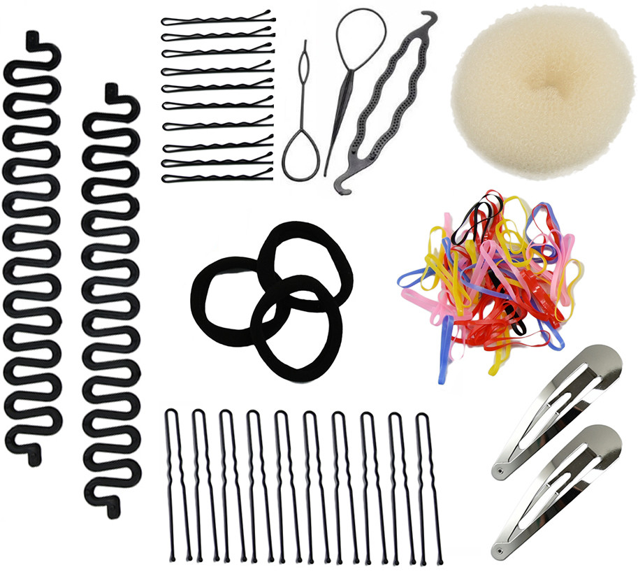 Zestaw Akcesoriów Włosów Wsuwki Wypełniacz 71 ELEMENTÓW HAIR-SET-07