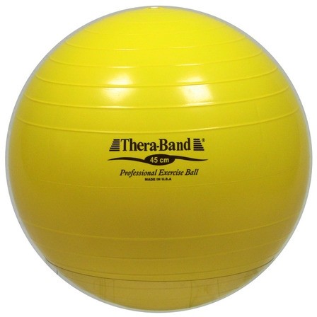 Thera Band Piłka rehabilitacyjna Abs 45 cm - żółta